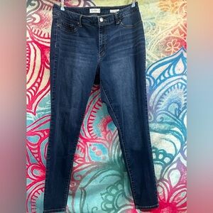 Jessica Simpson hi-rise skinny leg jeans size 16W